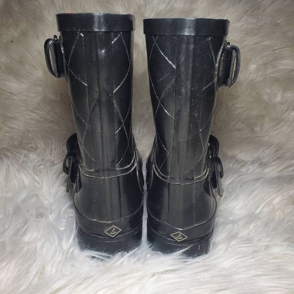 Sperry Falcon Lined Waterproof Rain Boots - Picture 6 of 9